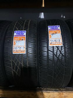 2 Firestone Used Tires 215/45/17