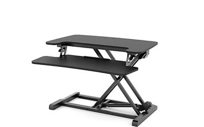 FlexiSpot M7-E Series Desk Riser, 28" W, Black #980