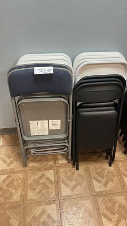 23 Folding Chairs ($120 total)