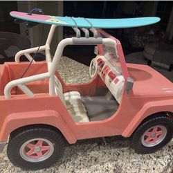 Our Generation Jumbo Jeep/Surfboard