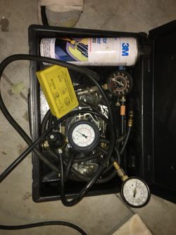 Fuel injection cleaning kit