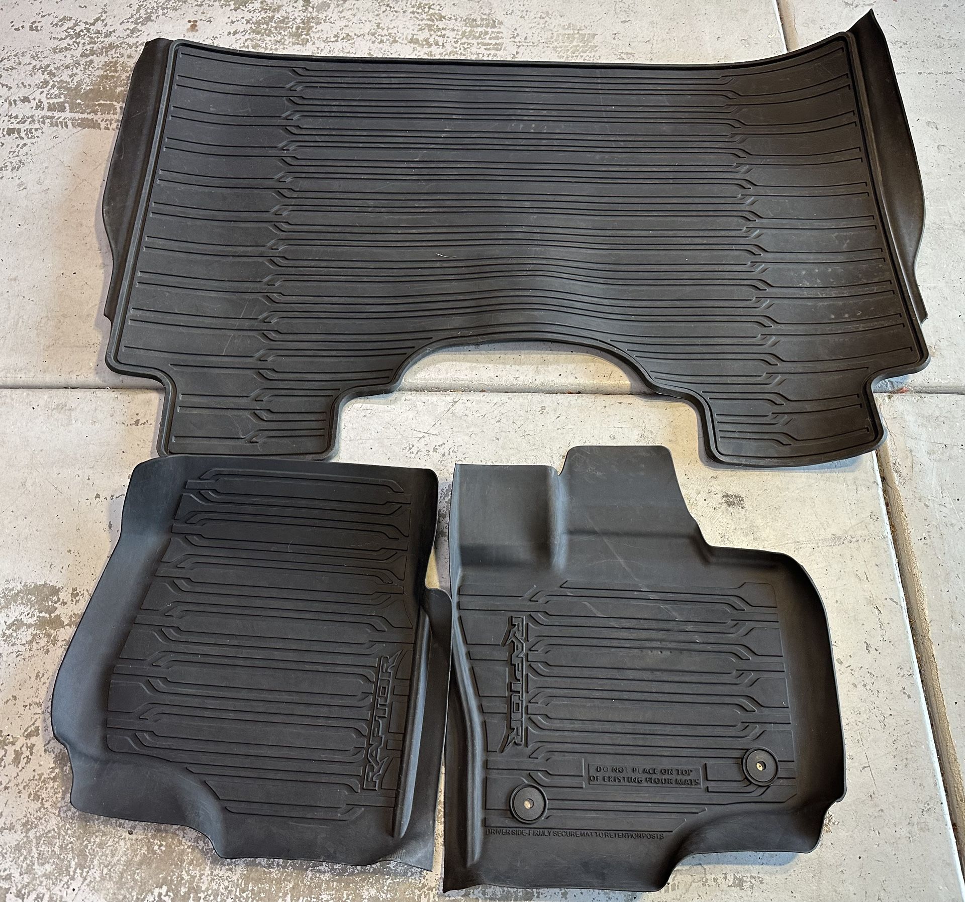 Ford 2015–2020 Crew Cab All‑Weather Tray Floor Mat