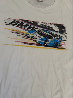 Vintage a BMW Le Mans Race Car w/Back & Sleeve Hit graphic 2XL