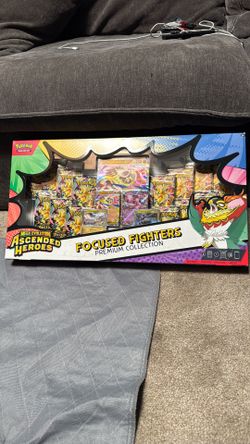 Pokemon Ascended Heroes  Focused Fighters collection
