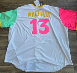 San Diego Padres MLB Baseball Manny Machado City Connect Jersey Mens Size 4XL