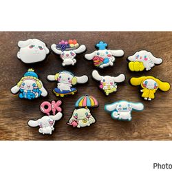 Cinnamoroll, croc charms bundle
