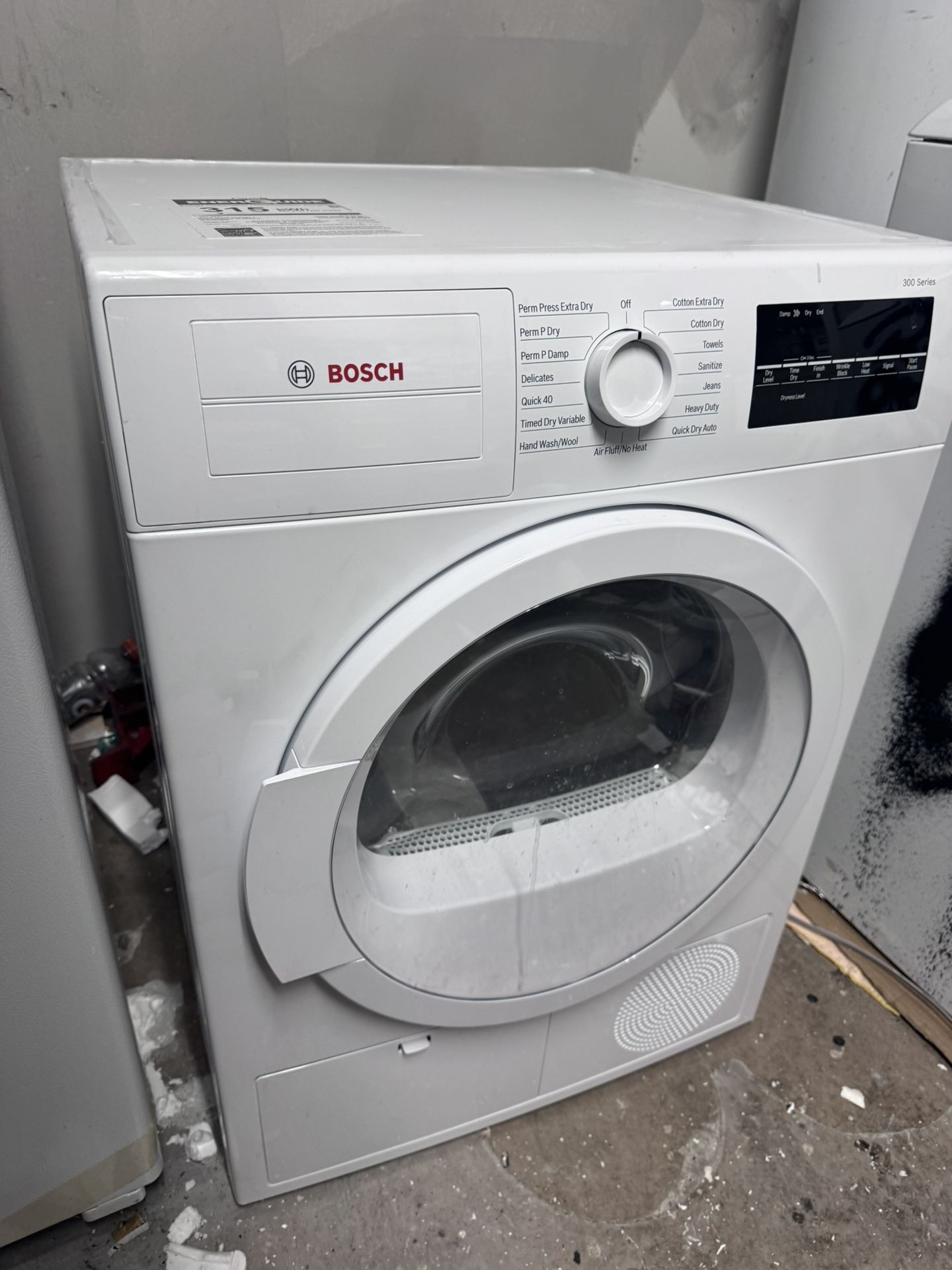 Bosch Electric Ventless dryer 