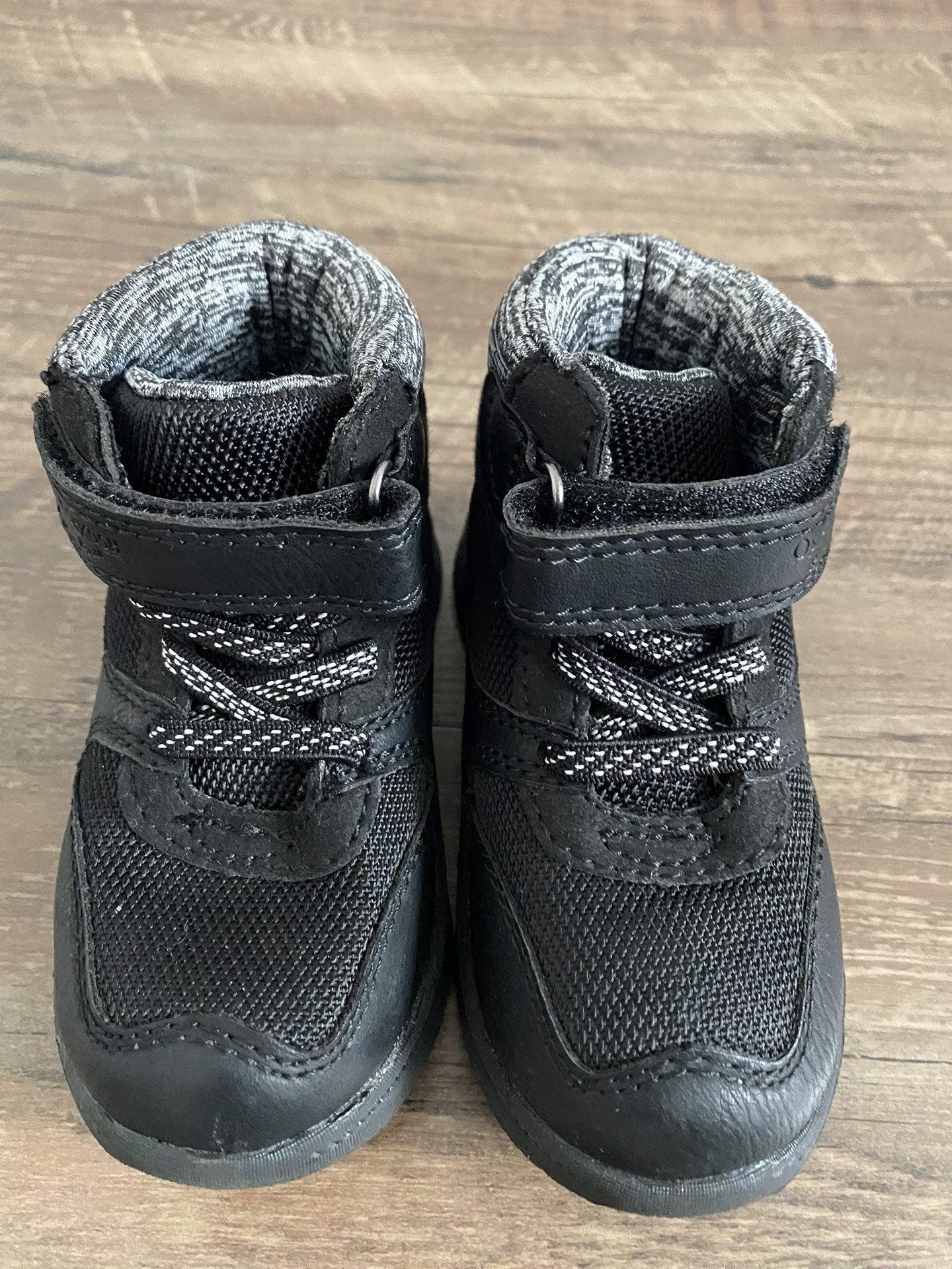 Toddler Boys Black Boots