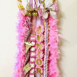 customized homecoming mums and garters 