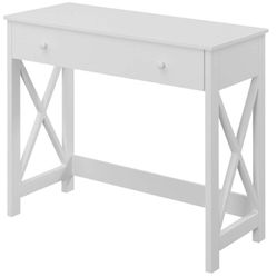 CONVENIENCE CONCEPTS OXFORD DESK, 36”, WHITE-IN NEW CONDITION. WON’T LAST!!!