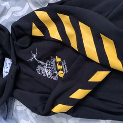 Off White Sport Wizards Hoodie (size Medium)