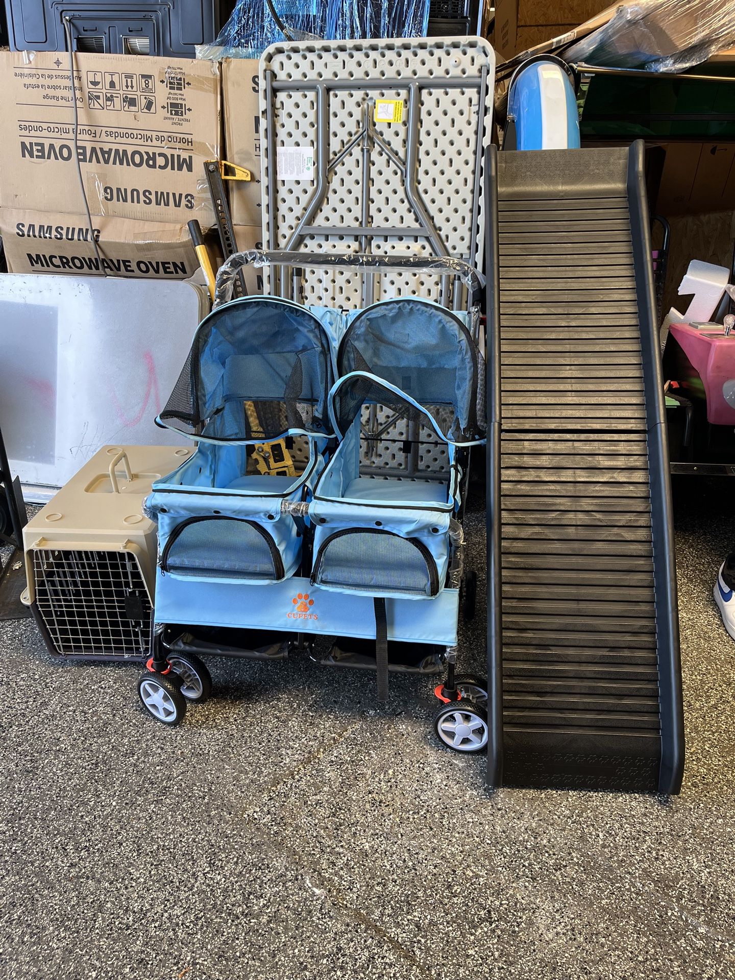 Pet Stroller/ramp/dog Crate