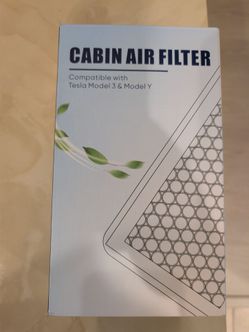 Cabin Air Filter for Tesla Model 3 & Model Y