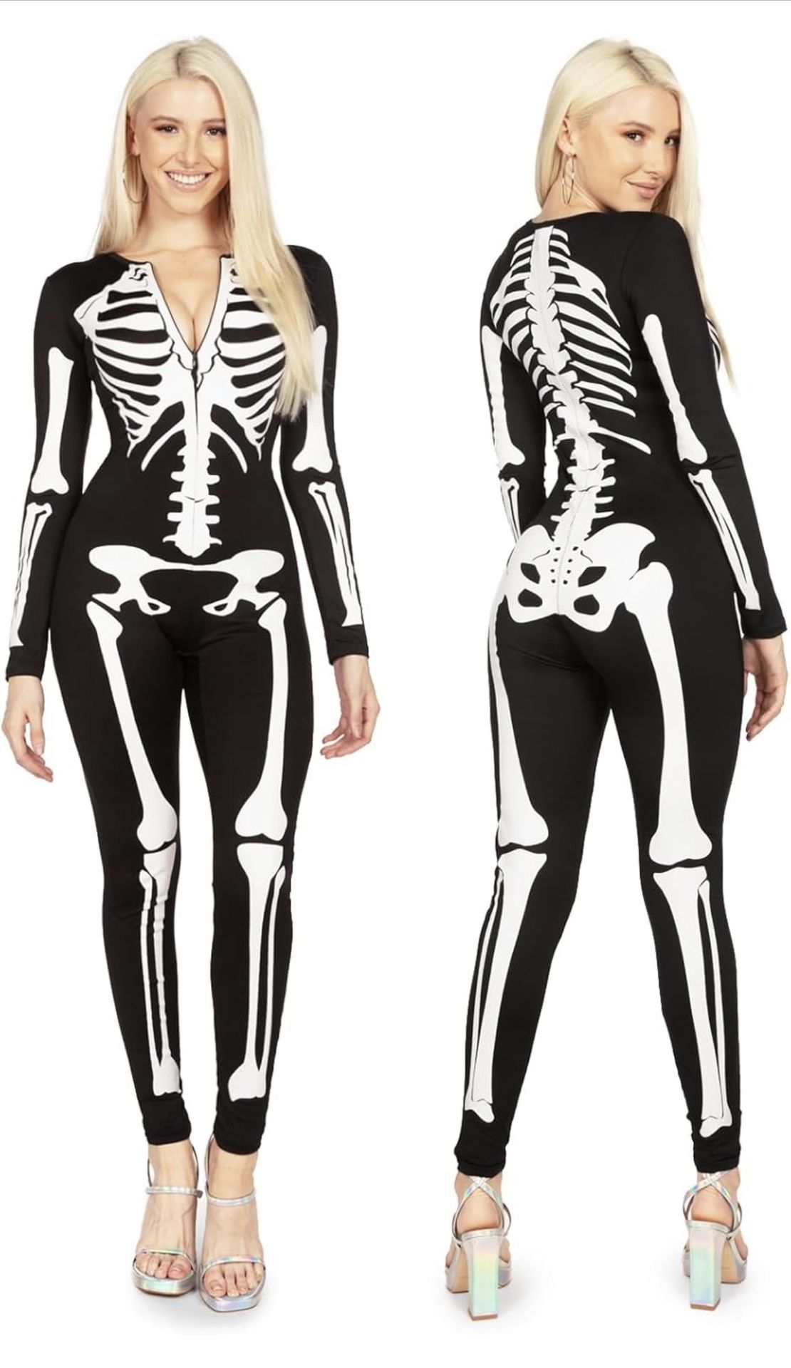 Tipsy Elves Skeleton Bodysuit 