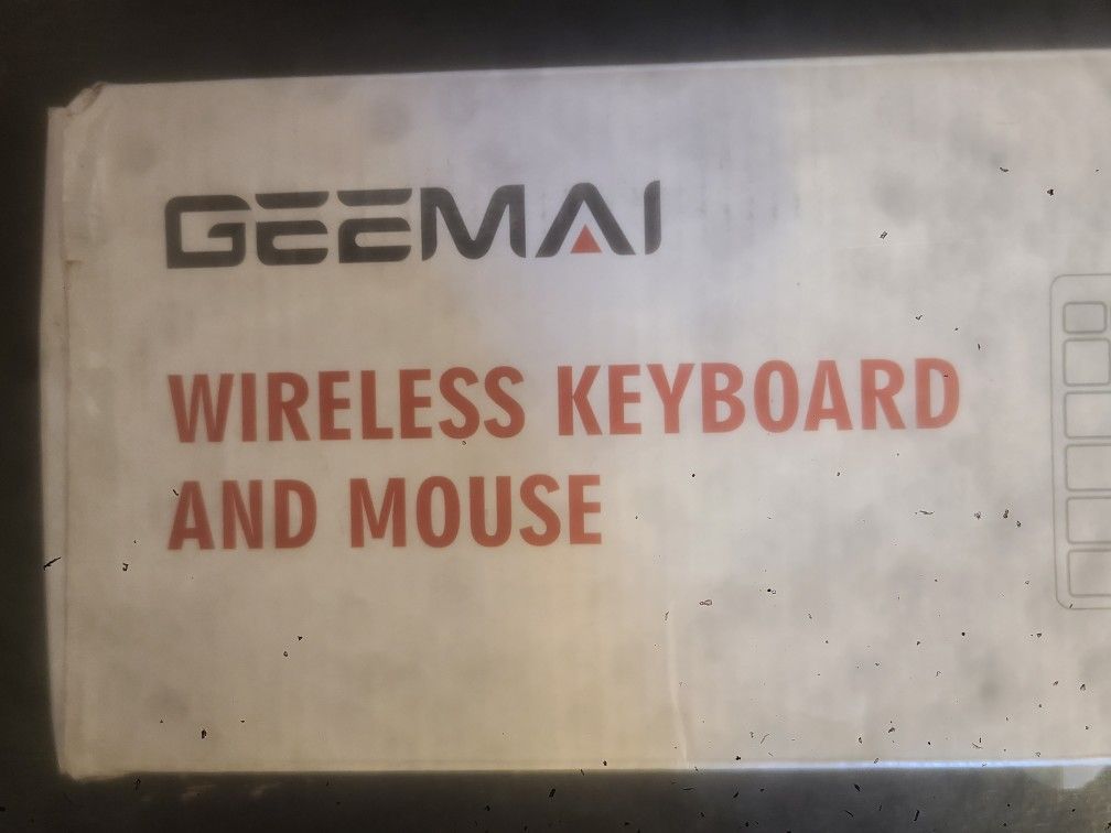 Geemai Wireless Keyboard And Mouse NEW