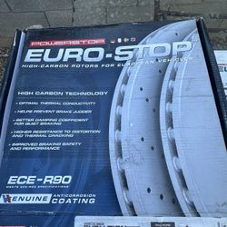 PowerStop Euro-Stop High-Carbon Rotor