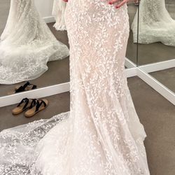 Calla Blanche Wedding Dress (Size 6) 