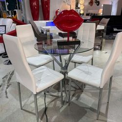 Dining Table Set 5 Pcs New New