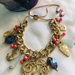 Chunky Charm Bracelet