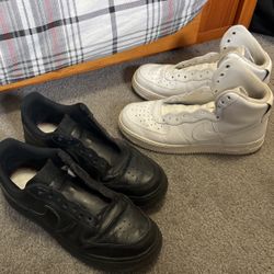 Size 9 AF1 Mid With Free Black AF1 Low