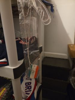 Italian Flag Dog Tag Necklace