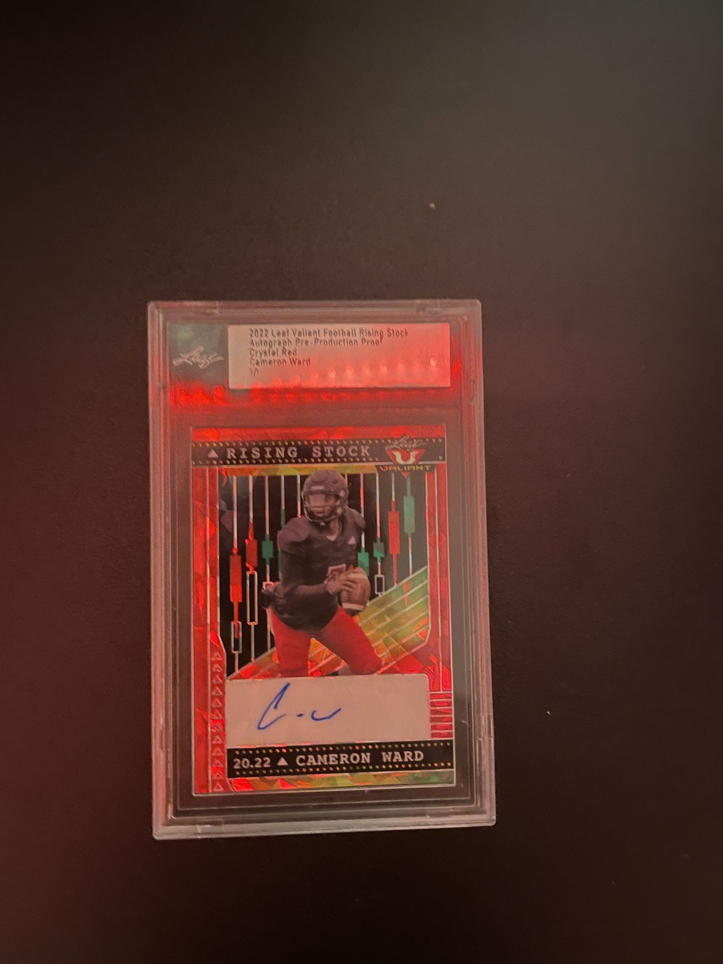 Cam Ward Rookie Card 1/1