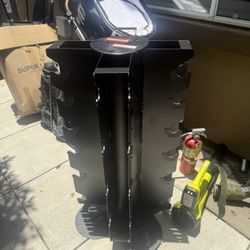 Spinning Weight Rack
