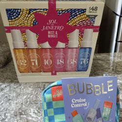 Brand New Sol Janeiro Set & Bubble  Travel Set Brand New 
