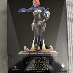 Star Wars Premier Collection Bo Katan Kryze 1:7 Scale 11" Statue Diamond Select 