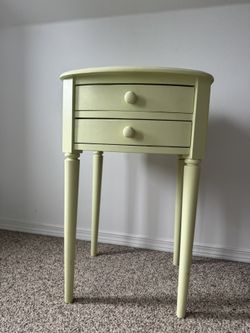 Light Green Nightstand