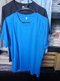 Blue Athletic Short Sleeve T-Shirt