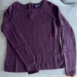American Eagle Purple Sweater