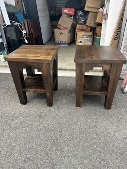 2 Side Tables High Quality 