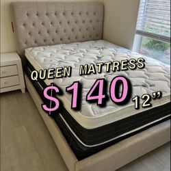 New Queen Mattress Only $140