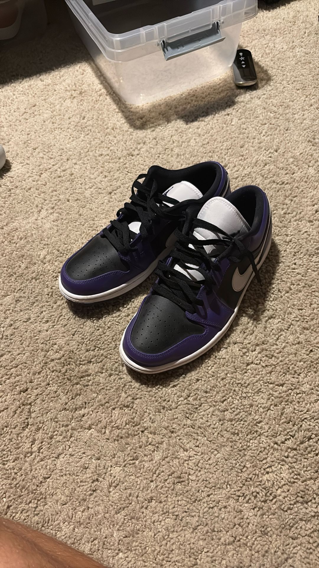 Air Jordan 1 Low 'Court Purple'