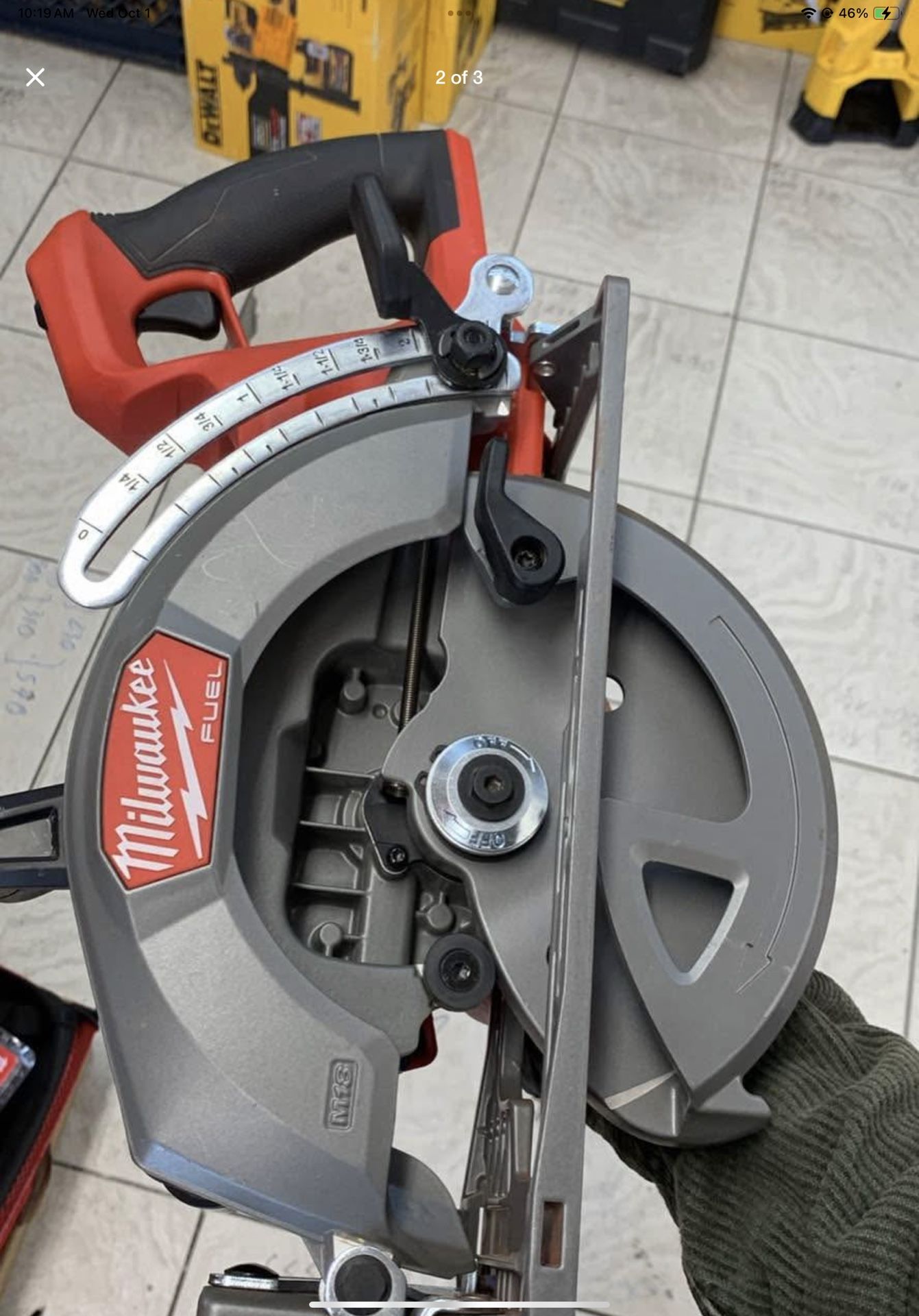Milwaukee M18 Fuel Wormdrive 7-1/4 Circular Saw Tool Only