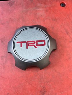 FS: TRD center cap and steering wheel panel piece