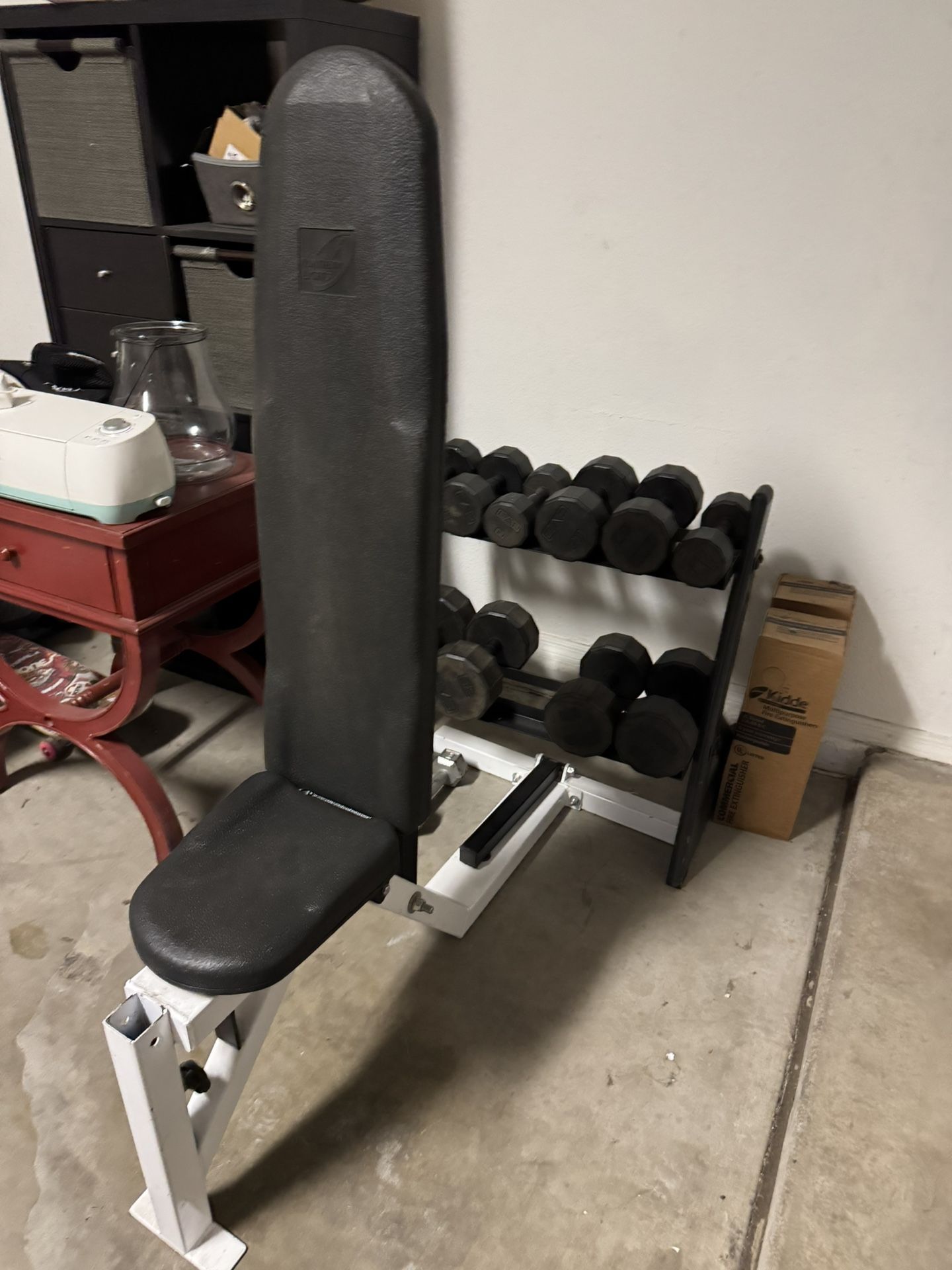 Bench & Dumbbell set 