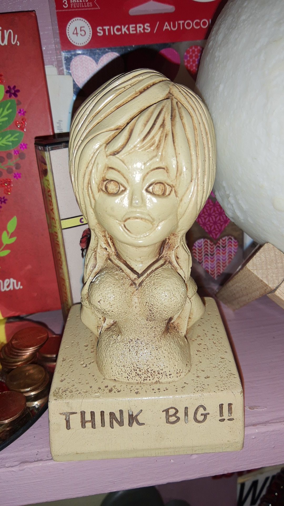 Think big woman with breasts