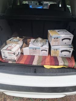 5 assorted ceiling lights