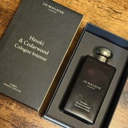 Jo Malone Hinoki & Cedarwood Cologne Intense Perfume Fragrance Spray 3.4oz/100mL