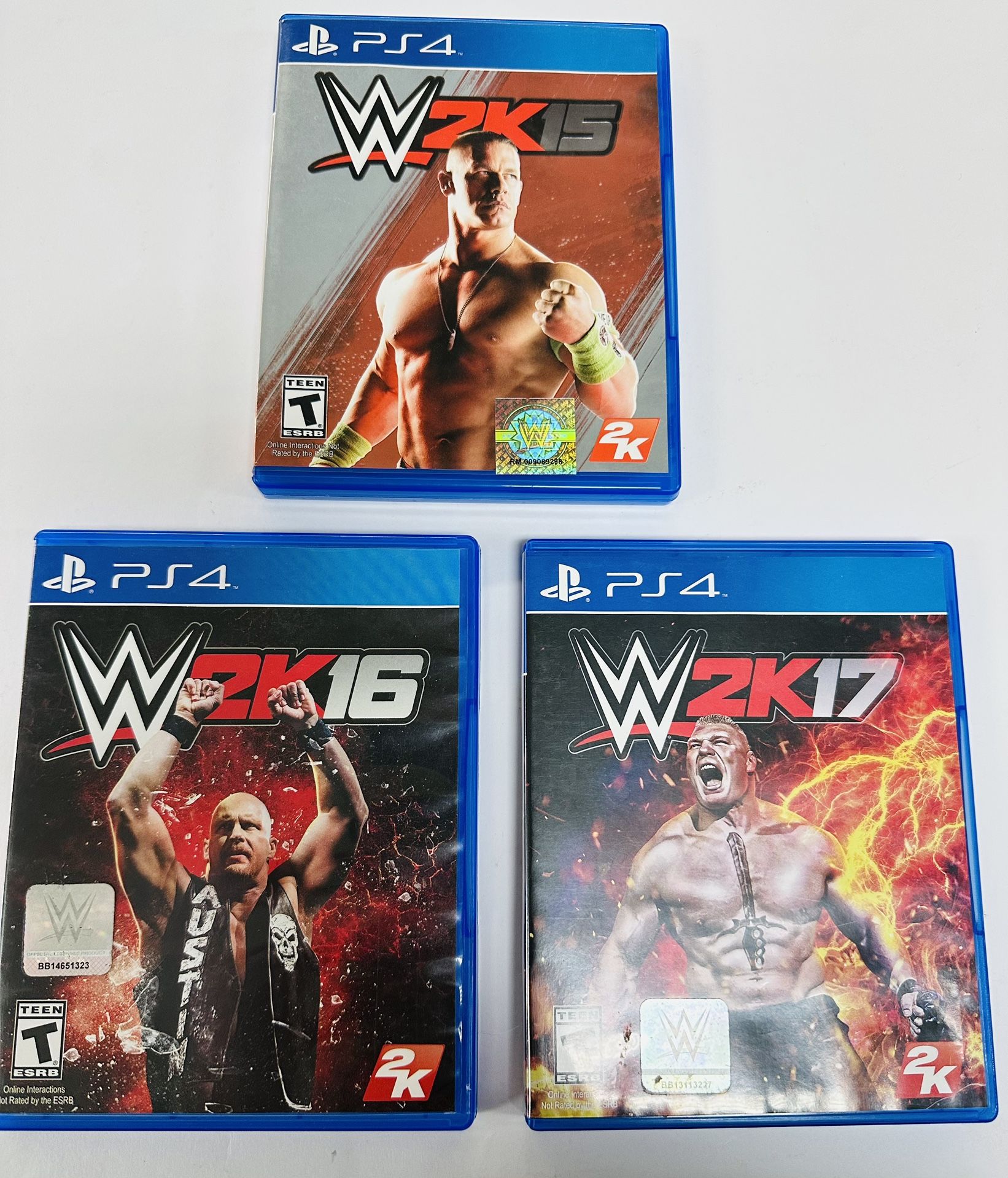 WWE PS4 Games