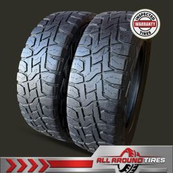 🔥 2- 275/65R20 Toyo Open Country R/T – GREAT CONDITION – 10/32 TREAD – DOT 2022 🔥