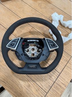 Chevrolet Camaro OEM Hot wheels Suede steering wheel