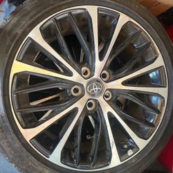 Two Rim And Tire (Toyota Camry 2019 SE)