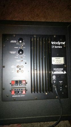 Velodyne subwoofer cheap ct80