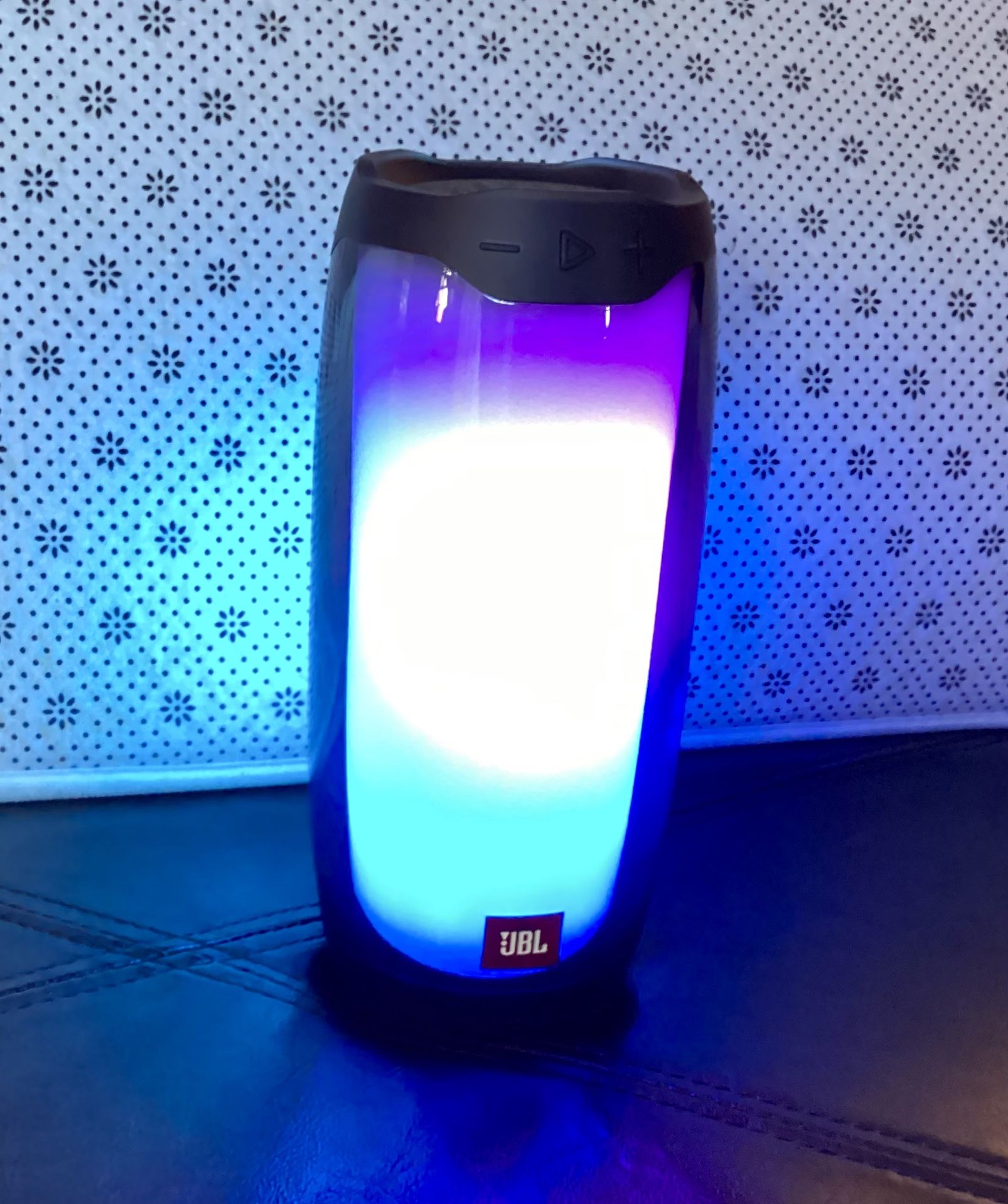 JBL Pulse 4 - 360° Light Show Portable Bluetooth Speaker, IPX7 Waterproof, 12hr Battery