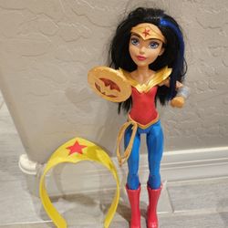 Wonder Woman Doll And Child Headband