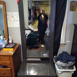 Mirror W/ Drawer