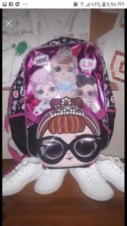 Lol surprise backpack and lunchbox
